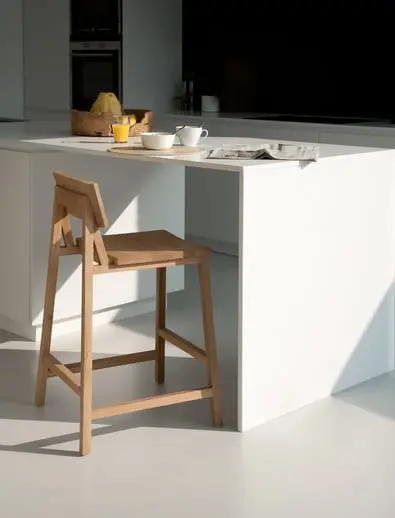 Meşe Bar Taburesi (80 cm)